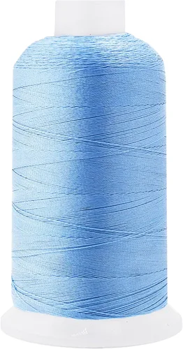 Miniatura 51 de Mandala Crafts Airforce Blue - Hilo resistente de 1500 yardas Tex 70 hilos de poliéster fuertes para coser cortinas, jeans, cuero, cabello