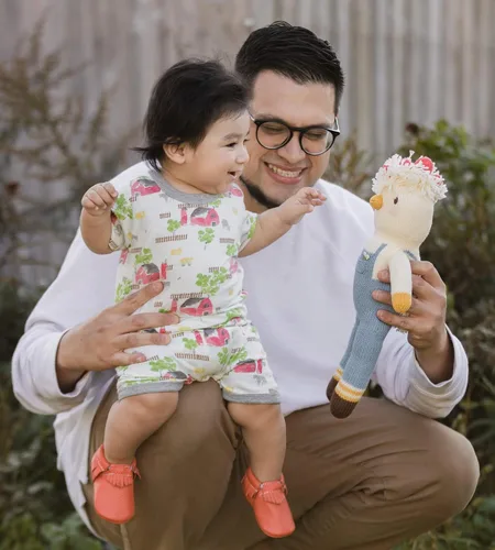 Miniatura 5 de Burts Bees Baby Mameluco de manga corta para bebés 100 algodón orgánico de una pieza
