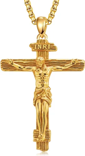 Miniatura 245 de Collar de plata de ley 925 con medalla de San Patrón, colgante de protección católica, amuleto, joyería religiosa para hombres y mujeres