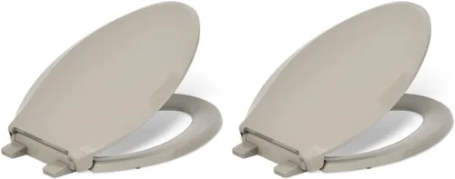 Miniatura 19 de Kohler 4636-RL-47 Cachet ReadyLatch Asiento de inodoro alargado de cierre silencioso, color beige (almond)