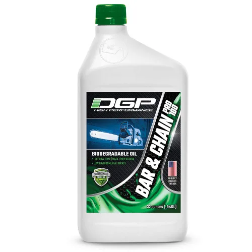 Miniatura 5 de DGP Pro100 Aceite biodegradable para barra y cadena – Verde, ecológico, no tóxico, lubricante profesional para barra y motosierra – Para todas