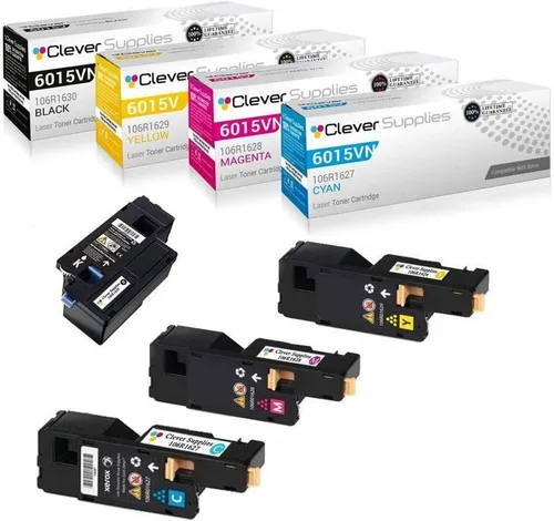 Miniatura 308 de CS compatible Xerox Phaser 6510/WorkCentre 6515 (106r03480) 2 cartuchos de tóner negro para Phaser 6510, WorkCentre 6515 2 negro