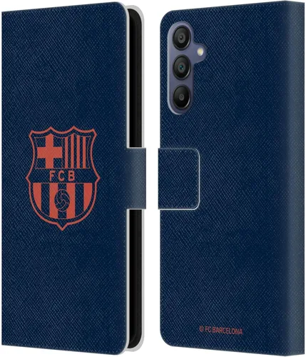 Miniatura 126 de Head Case Designs Funda de piel con licencia oficial del FC Barcelona Barca Crest Graphics para Samsung Galaxy A06 4G