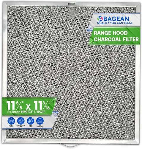 Filtro de Ventilación para Campana de Estufa 11.6" x 11.2" BPQTF S99010317 Compatible con Filtro de Repuesto para Campana Broan para Sin Conductos