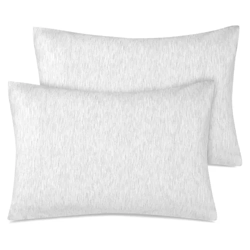 Miniatura 11 de Zenssia Juego de 2 fundas de almohada de algodón orgánico para niños pequeños, 13 x 18 pulgadas, con cierre de sobre, fundas de almohada suaves