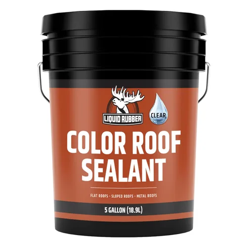 Miniatura 13 de Liquid Rubber Sellador Impermeable de Color - Revestimiento Elastomérico para Techos Planos o Inclinados y Cimientos - Pintura de Bricolaje