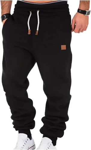 Miniatura 2 de Pantalones deportivos casuales para hombre, pantalones cargo atléticos para exteriores, ajustados, para entrenamiento, desgastados, elásticos