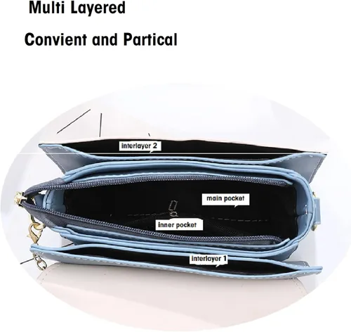 Miniatura 4 de Jainnowa Lindos monederos para mujer, bolso colorido, bolsos cruzados, bolsos de mano, bolsos de noche, bolsos de hombro para mujer