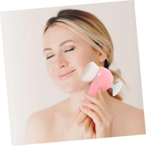 Miniatura 6 de FRCOLOR Cepillo exfoliante facial Cepillo de limpieza facial Limpiador facial Limpiador facial