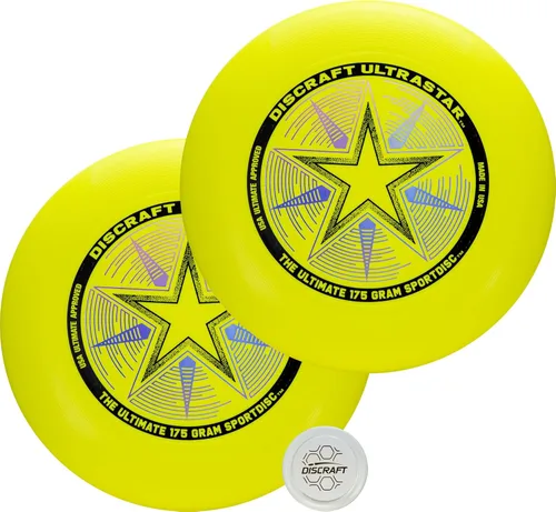 Miniatura 19 de Discraft Ultrastar Ultimate Discs 1 y 2 paquetes, tamaño estándar, para juegos competitivos e informales Verde (Bright Green)
