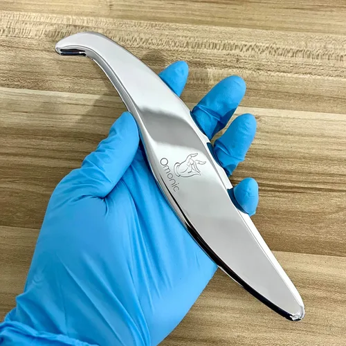Miniatura 10 de IASTM Mensaje Profesional Lanzador de Herramienta de Liberación Miofascial Acero Inoxidable Gua Sha Guasha Herramientas de Tratamiento Raspado