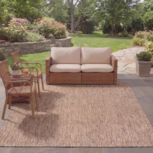 Miniatura 46 de SAFAVIEH Courtyard Collection CY8520 - Alfombra decorativa sólida para interiores y exteriores, impermeable, fácil limpieza, 2 x 3 pies 7 pulgadas