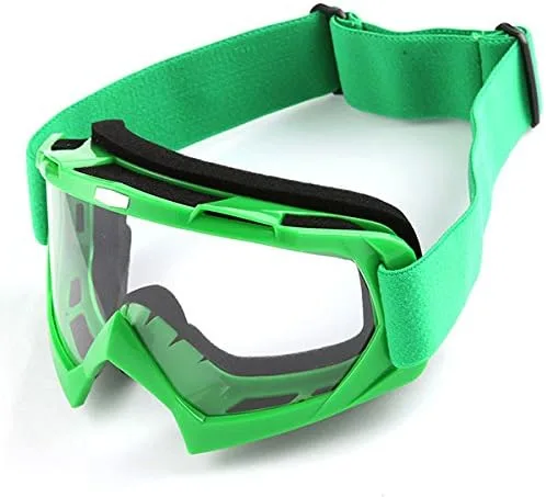 Miniatura 2 de Anteojos de motocross ATV Dirt Bike MX snowboard esquí, color negro Verde