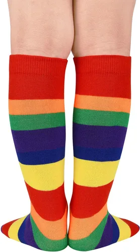 Miniatura 16 de Century Star Calcetines de fútbol de algodón para niños y jóvenes, calcetines de tubo suave, hasta la rodilla, calcetines deportivos largos
