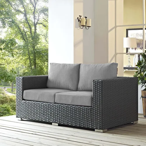 Miniatura 11 de Modway - Sillón para exteriores Lienzo toscano