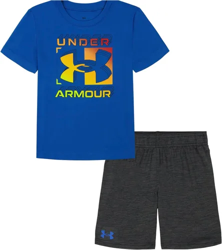 Miniatura 168 de Under Armour baby-girls Ua Terrazzo Leopard Heart SetShort Set