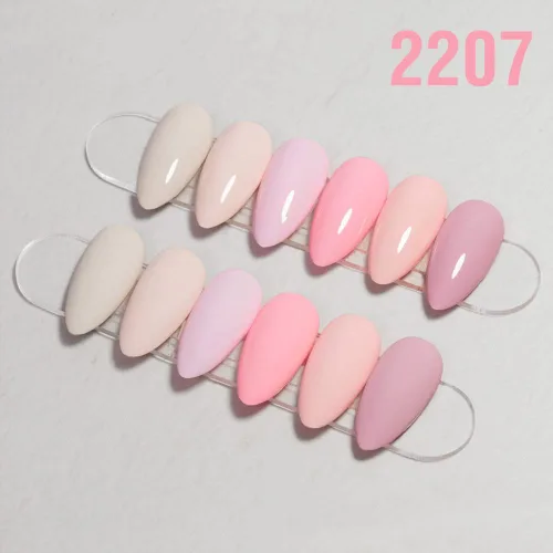 Miniatura 3 de VENALISA - Juego de esmaltes de uñas de gel rosa sin hema, 6 colores, popular kit de esmalte de gel rosa nude, esmalte en gel de remojo con lámpara