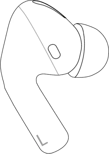 Miniatura 9 de Auricular original OEM A2083 para Airpods Pro de Apple de 1ª generación del lado derecho, reemplazo para iPod Pro de 1ª generación, compatible