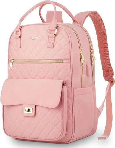 Mochila Bolso para mujeres, linda mochila escolar para adolescentes con compartimento para laptop, mochila acolchada elegante para computadora de
