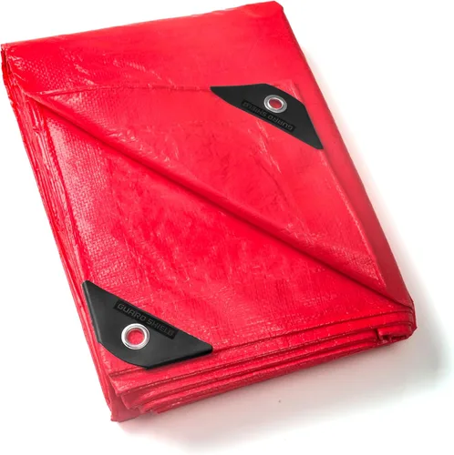 Miniatura 9 de GUARD SHIELD - Lona negra de 6 x 6 pies, lona impermeable, lona ligera para acampar al aire libre, lona polivalente de polietileno de 6 mil