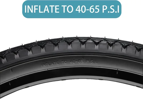 Miniatura 6 de Hycline Neumáticos de bicicleta Cruiser de 26 "x2.125": neumáticos de repuesto plegables de 26 pulgadas para crucero de playa y bicicleta de viaje