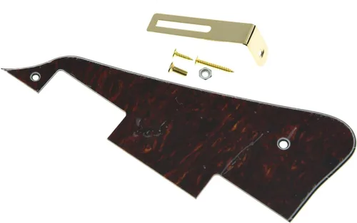 Miniatura 43 de Dopro Golpeador de guitarra LP de 1 capa con soporte cromado para Epiphone Les Paul