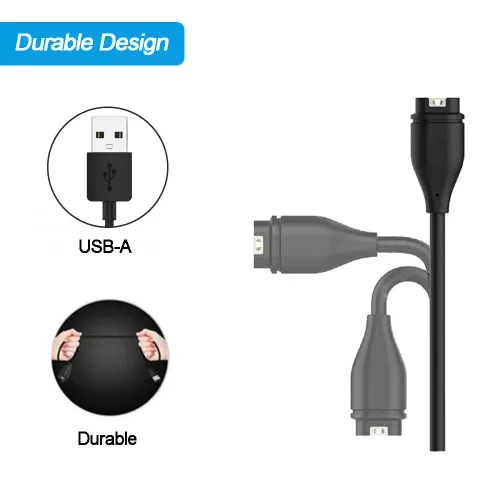 Miniatura 3 de ECSEM - Cable de carga compatible con Coros Pace 3/Pace 2/Apex 42MM 46MM/Apex/Apex Pro/Vertix/Vertix 2 Cargador USB Cable de Repuesto Cable de Carga