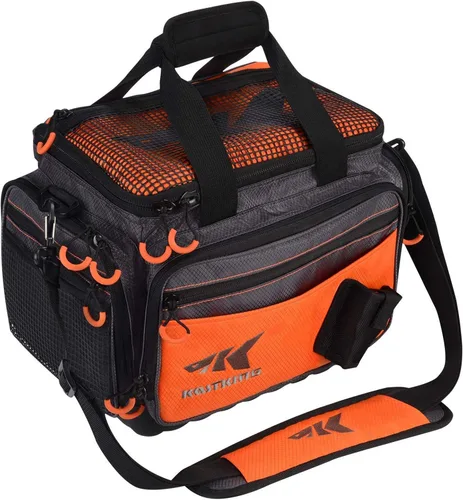 KastKing Bolsas de equipo de pesca y aparejos - Bolsas de pesca resistentes al agua salada - Bolsas de almacenamiento de aparejos de pesca