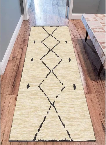 Miniatura 4 de Alfombra de pasillo para pasillo, diseño moderno, alfombra larga para pasillo, cocina, balcón, tapete de paso de 3.3 ft/4.9 ft/6.6 ft/8.2 ft/9.8