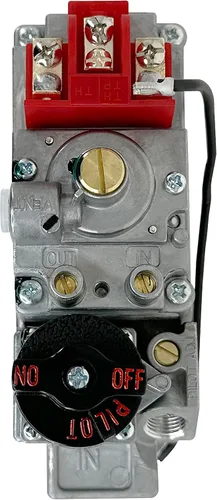 Miniatura 2 de Válvula de gas Millivolt Durablow 710-502, reemplazo de chimenea certificado CSA de 70,000 BTU para Robertshaw 7000MVRLC, Johnson, Majestic, Empire