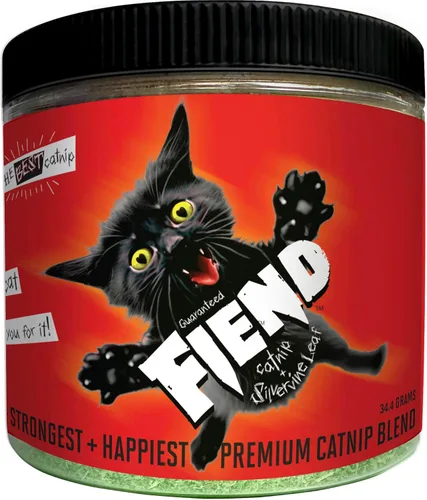 Miniatura 8 de Fiend Hierba gatera + Silvervine para gatos y gatitos Mezcla de nip fina premium de corte seguro con vid plateada vegana + ultra potente, América