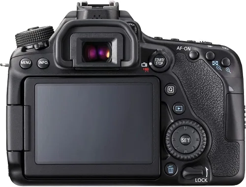 Miniatura 3 de Canon Cámara DSLR EOS 80D (solo cuerpo) (1263C004) + tarjeta de memoria de 64 GB + funda + software de foto Corel + 2 baterías LPE6 + cargador