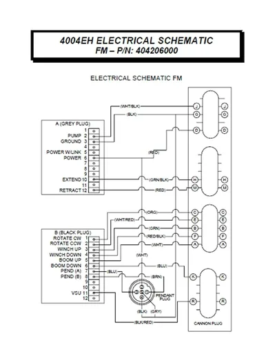 Miniatura 3 de Auto Crane Arneses, FM, 3203EH, 4004EH