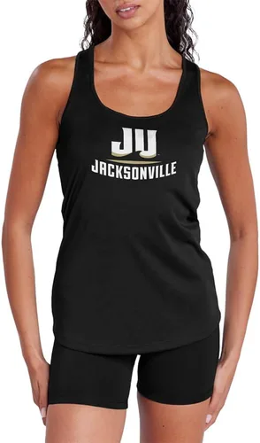 Miniatura 345 de Camiseta deportiva sin mangas oficial de NCAA Collegiate para mujer, con espalda cruzada, colección con logotipo primario