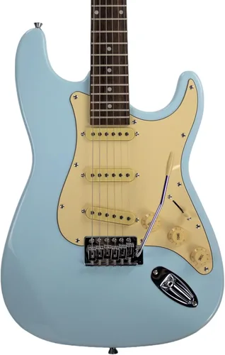 Miniatura 16 de Sawtooth Alder Wood Series Electric Guitars (Barely Pink Alder Left-Handed)
