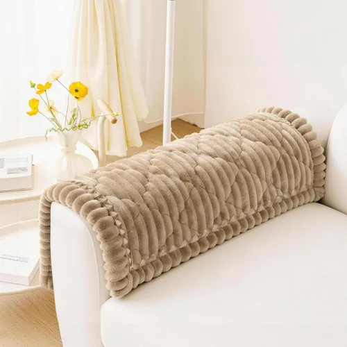 Miniatura 12 de PuTian Funda de sofá 100% impermeable y mullida para perros, gruesa, lavable, antiarañazos, antideslizante, protector de muebles