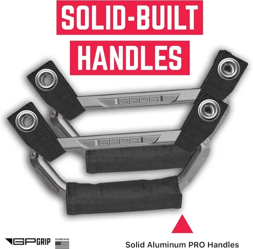 Miniatura 6 de GPCA GP BackGrip Pro - Manija para reposacabezas de automóviles, Jeeps, camiones y más, asas de agarre para asiento trasero y empuñaduras, Gris