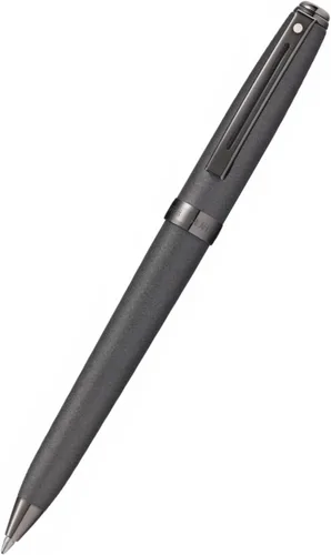 Miniatura 30 de Sheaffer Prelude - Bolígrafo de laca de ónix negro con tapa de paladio perseguido y ribete chapado en oro de 22 quilates