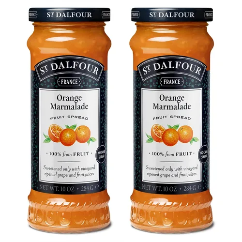 Miniatura 41 de St. Dalfour Untable de frutas de arándanos, 10 onzas, 100% de frutas, sin ingredientes artificiales, sin OMG, sin azúcar de caña, todo natural