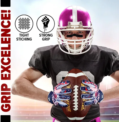 Miniatura 3 de Guantes de fútbol de la serie Cheetah Rapid Strike Series, libera velocidad, agarre supremo, rendimiento duradero para adultos, niños y jóvenes