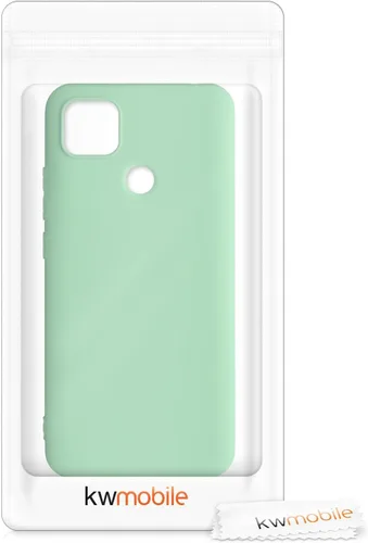 Miniatura 7 de kwmobile Funda compatible con Xiaomi Redmi 9C - Funda protectora de silicona TPU suave y delgada - Menta mate