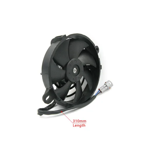 Miniatura 3 de OTOM - Ventilador de refrigeración universal para motocicleta, enfriador de aceite, enfriador de agua, ventilador eléctrico de 4 pulgadas y 5