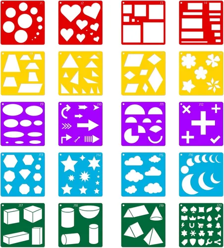 Miniatura 6 de Plantillas temáticas de abejas, 6 unidades, plantillas reutilizables de pintura de panal y girasol para arte de pared, pintura de muebles