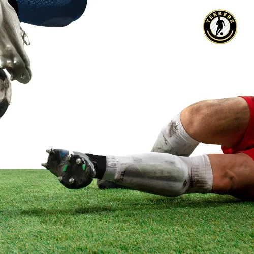 Miniatura 5 de Tekkerz Manga de pierna de más de 20 variaciones de color compatible con calcetines de agarre para fútbol, fútbol, hockey, rugby