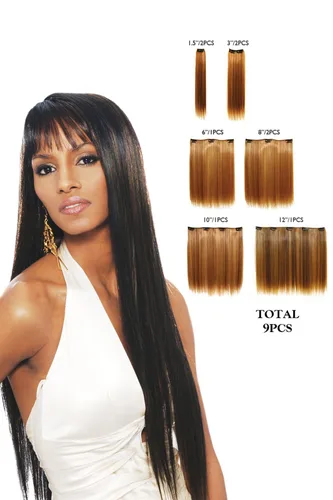 Miniatura 2 de Vivica A. Fox CLIPW14-V Nueva fibra Futura, extensión con clip en color 4