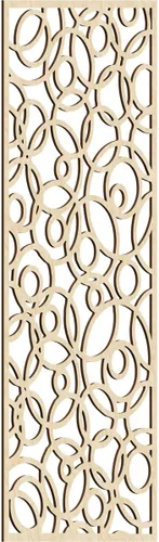 Miniatura 92 de Latrobe Paneles de pared decorativos de madera con calado, 9 3/8 pulgadas de ancho x 24 3/8 pulgadas de alto x 3/8 de alto, roble rojo rojo (Red Oak)