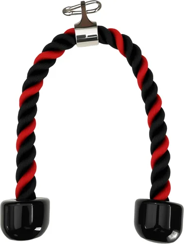 Miniatura 2 de Accesorios de cable de cuerda de tríceps pesados, accesorios de máquina de cable para gimnasio en casa, cuerda de tríceps de nailon para accesorios