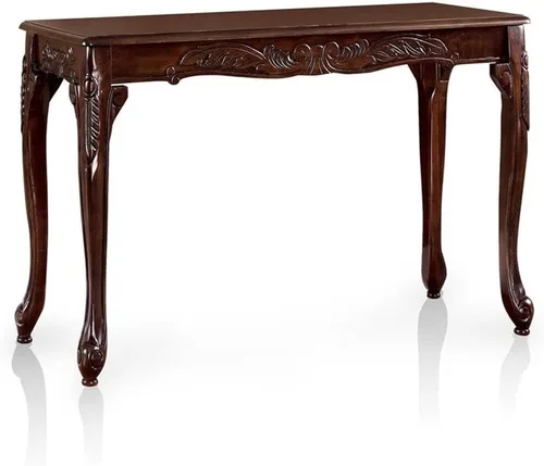 Miniatura 6 de Homes: Inside + Out Charleston Mesa consola tradicional de madera de 48 pulgadas con patas de cabriole para sala de estar, dormitorio, pasillo