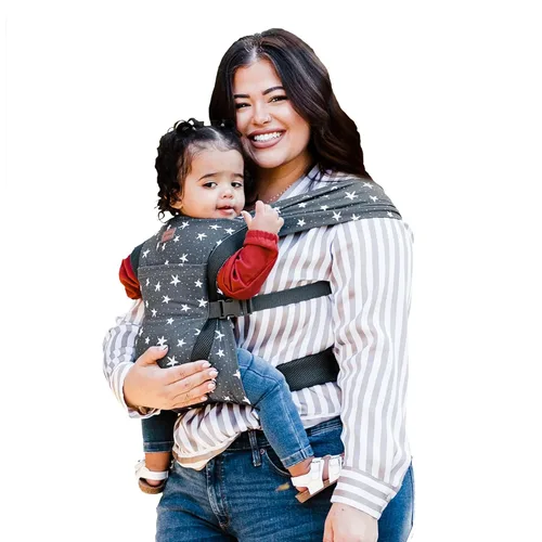 Miniatura 8 de JJ Cole Agility Flex Cargador de bebé elástico – Portabebés de recién nacido a niño pequeño – Talla única para la mayoría de los padres – Mujeres