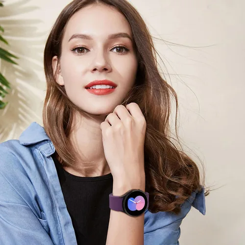 Miniatura 5 de AK Correas compatibles con Samsung Galaxy Watch 7/6/5/4 - 1.575 pulgadas, 1.732 pulgadas, 1.772 pulgadas, correa deportiva de repuesto de silicona